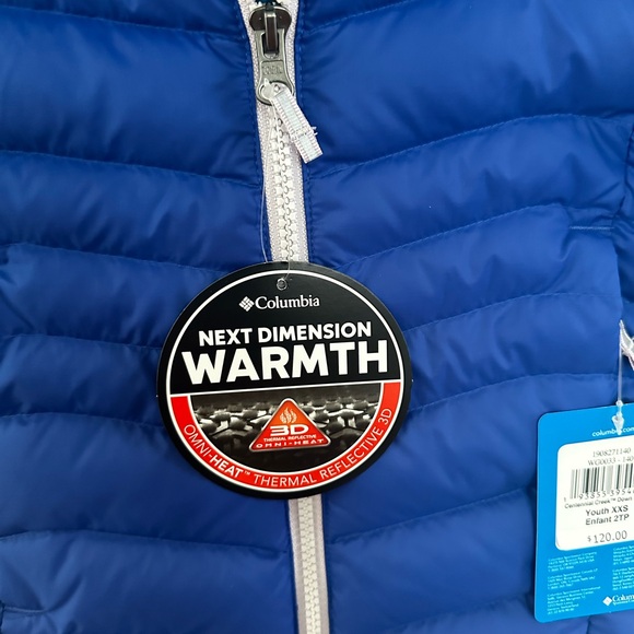 children’s Columbia down puffer jacket.  New with tags never worn. - Picture 2 of 8